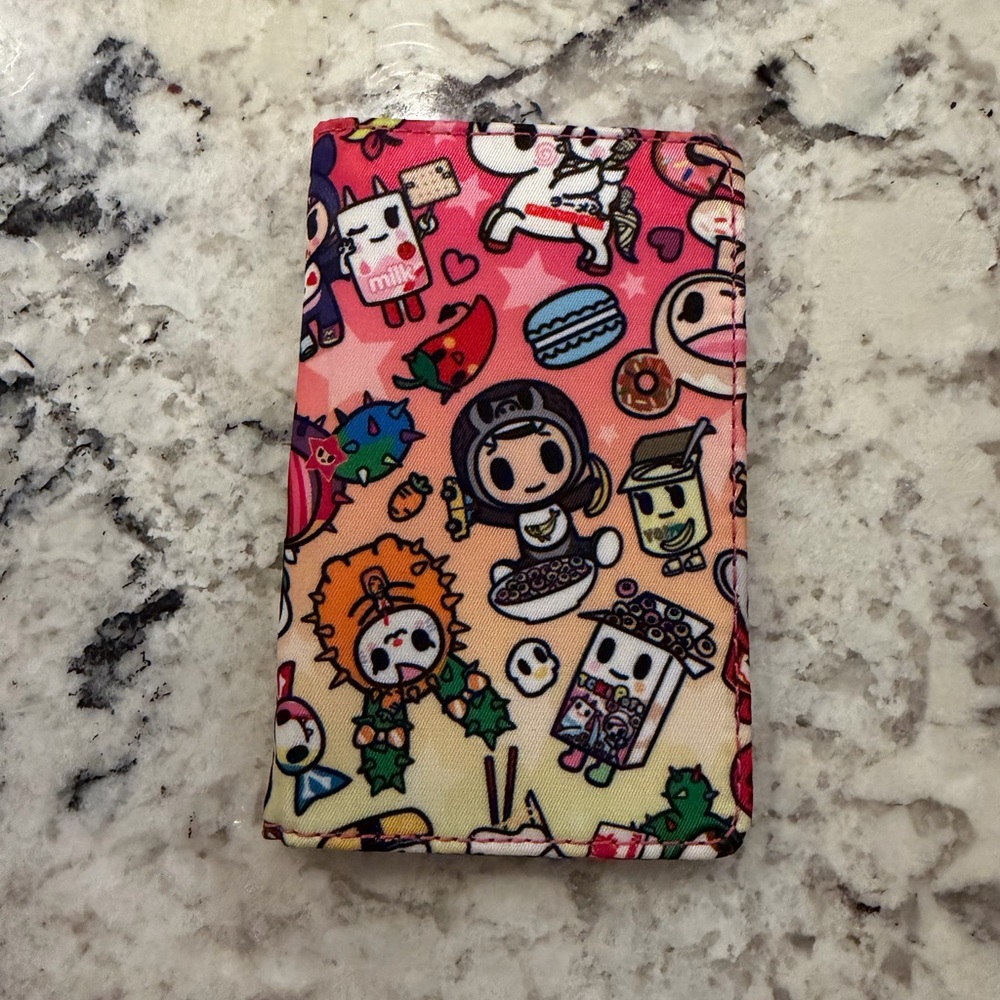 Tokidoki Tokyo Colorful cheerful Character Print Wallet